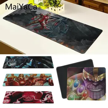 

MaiYaCa In Stocked Marvel Superhero Laptop Computer Mousepad Rubber Large Size Gaming Mouse Pad