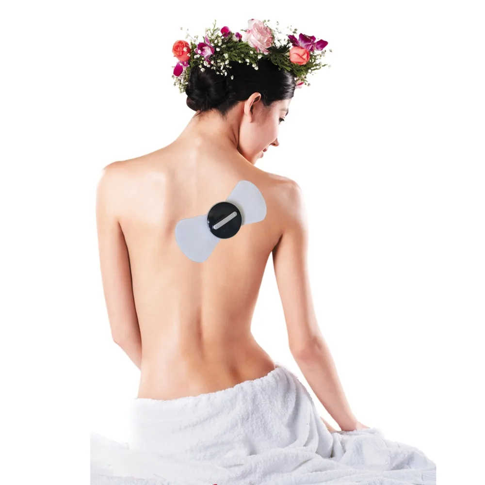 Portable Full Body Relax Magic Massager Sticker Muscle Stimulator Electrical Tens Massage Machine Health Care For Office Worker