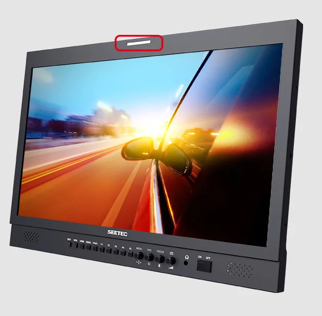 21.5 production monitor with 3-color tally light