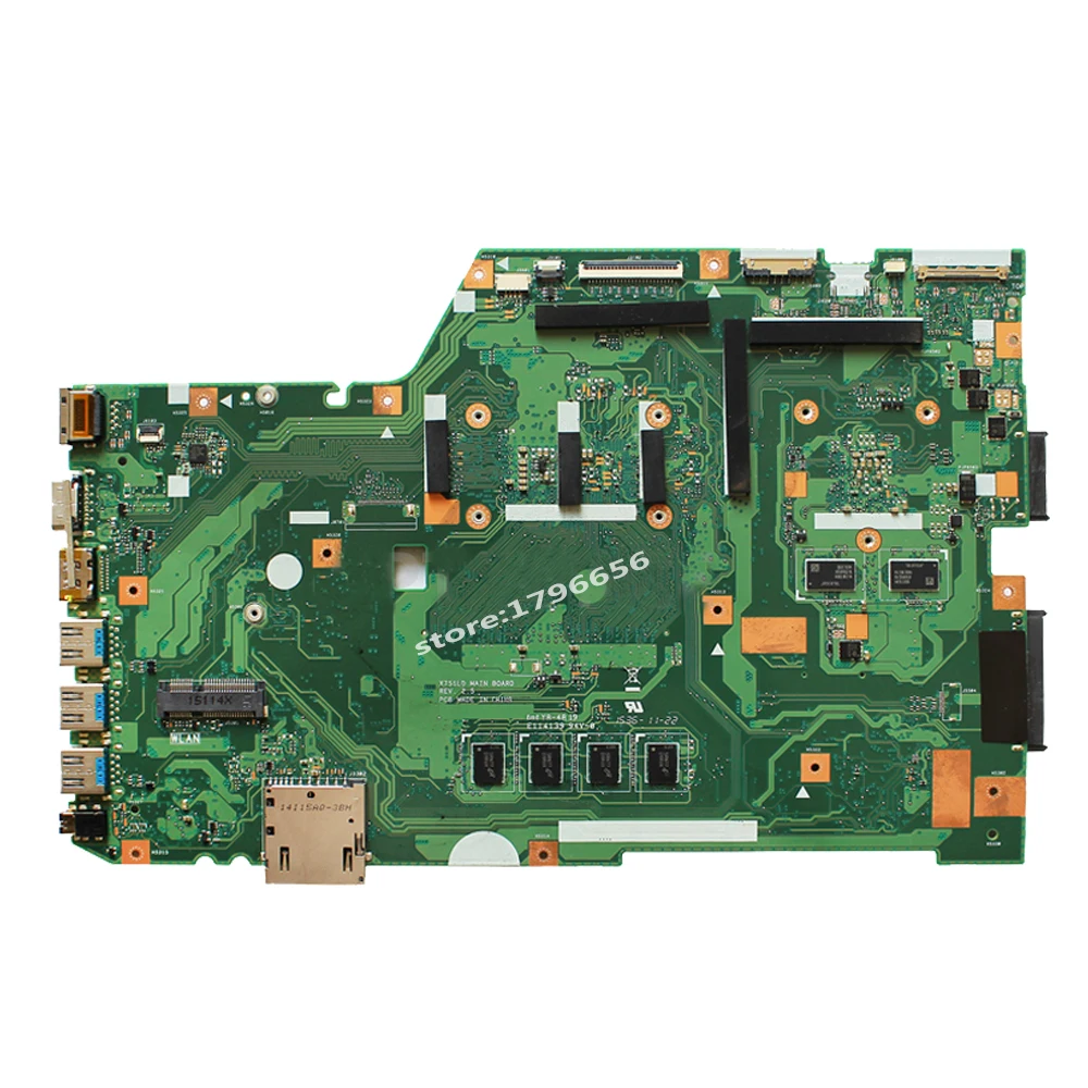 X751LJ GT920M/2 ГБ материнская плата для Asus X751L R752L K751L X751LN X751LD X751LB DDR3 Материнская