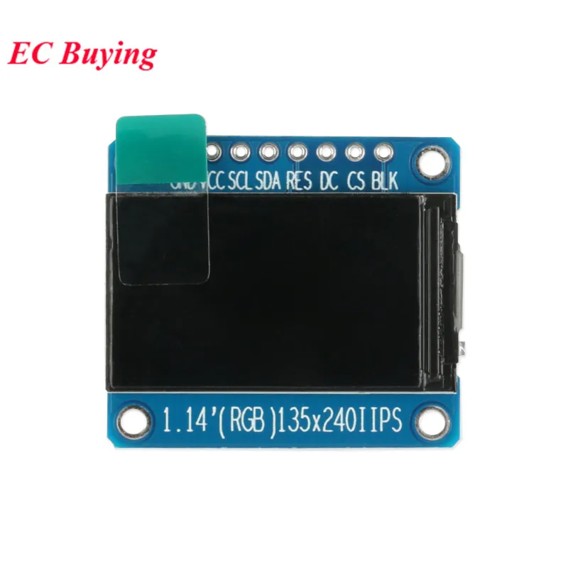 1,14 дюймов ips OLED дисплей модуль ЖК-экран 135*240 RGB TFT для Arduino ST7789 ЖК-плата SPI полноцветный HD OLED 8pin DIY