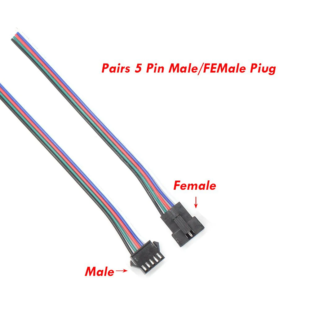JST SM 2Pin 3pin 4pin 5pin штекер на гнездо Быстрый провод разъем адаптера клемма легко