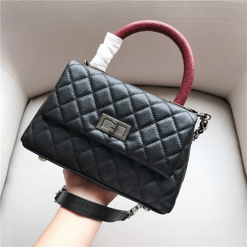 

Genuine Leather Women Handbags Shoulder Bag Luxury Handbags Women Bags Designer Bolso Mujer