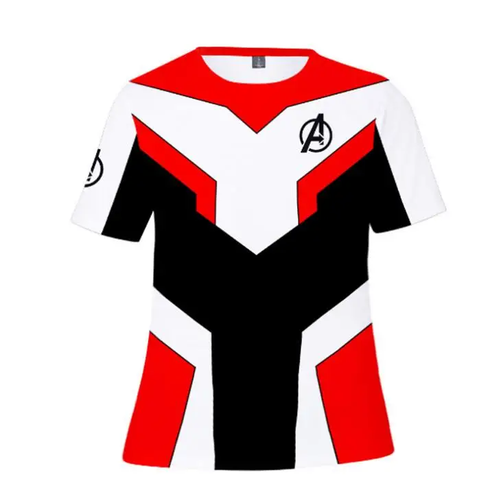 The Avengers 4 Endgame Quantum Realm Kids Hoodies 3D printing Short sleeve Cosplay children Up Hooded boy girls Costume Jacket