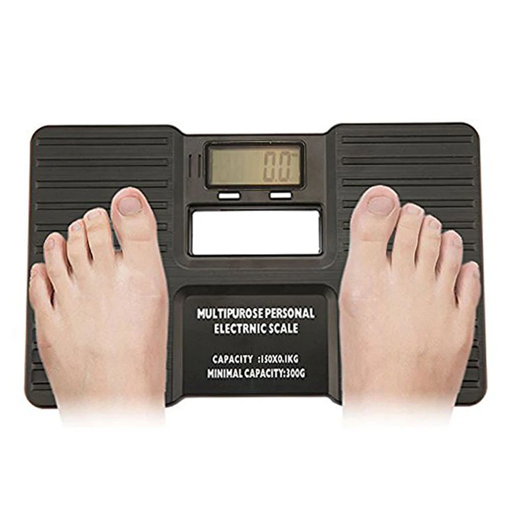 Многоцелевой ЖК-дисплей, Портативные персональные цифровые бытовые весы для ванной комнаты, электронные весы для здоровья и веса тела