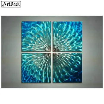 

"johnny hallyday" 4 spells painting abstract flower diamond painting 5d full square drill diamond embroidery diamond mosaic