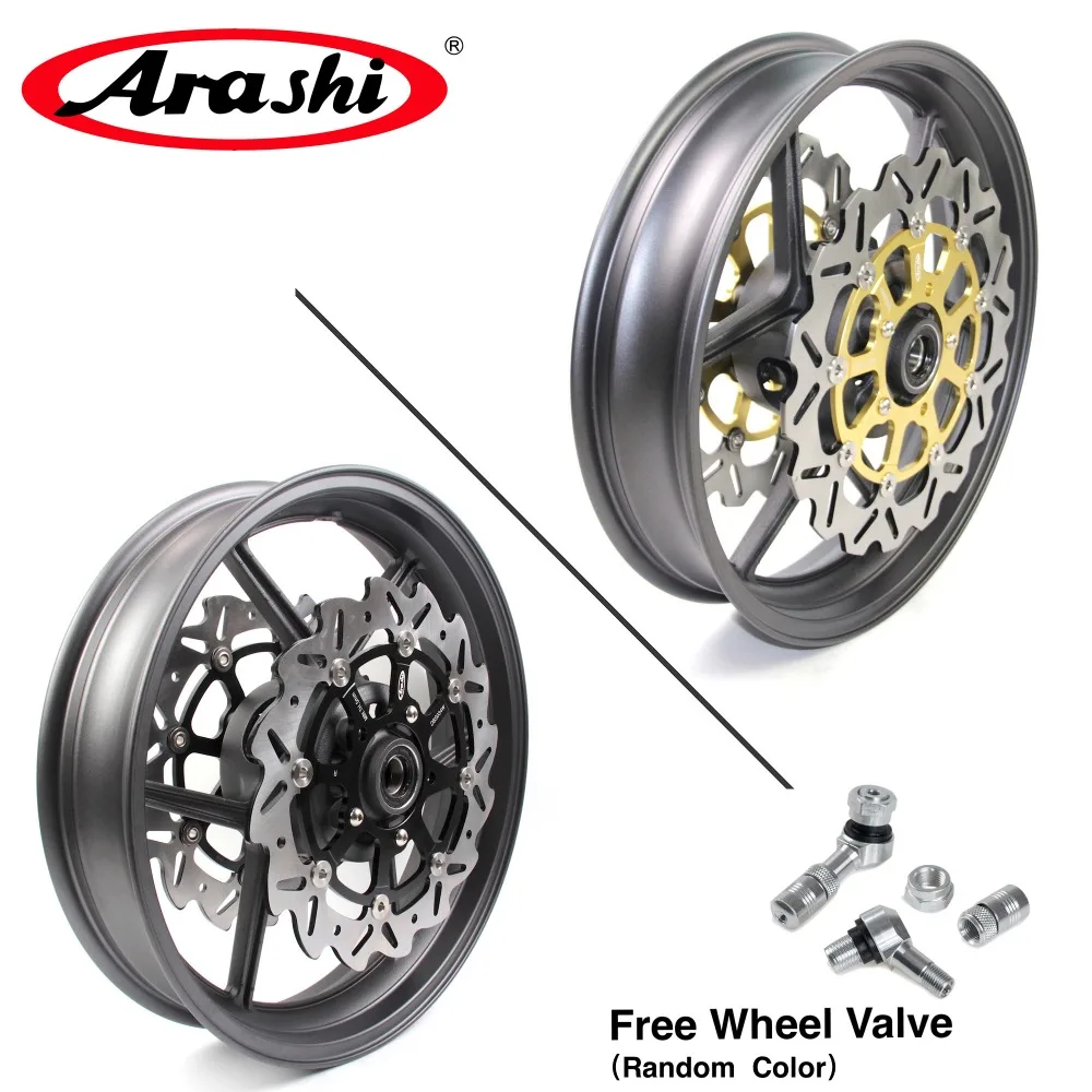 Arashi ZX10R 06-10 Front Wheel Rim Brake Disc Rotor Disc For KAWASAKI ZX-10R NINJA ZX 10R 2006-2010 2007 2008 2009 2010 ZX6R