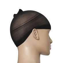 Лучший 2 шт./компл. унисекс чулок укладчик париков Крышка Нейлон стрейч Кепка из воздухопроницаемой сетки QQ99