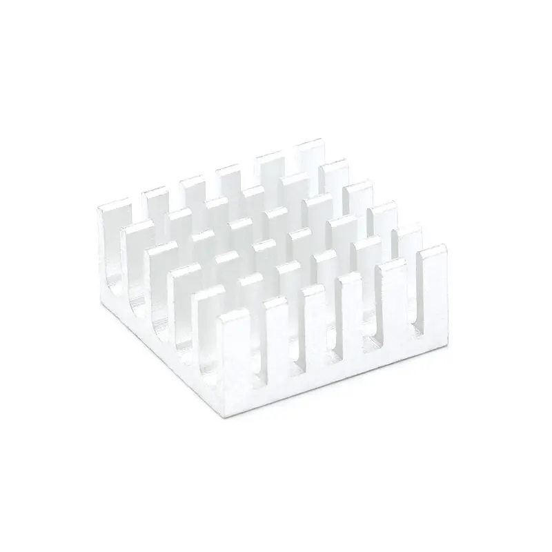 5 pcs Heatsink Cooling Fin AluminumRadiator Cooler Heat Sink for IC Chip LED 222210mm Silver 22X22X10mm (2)