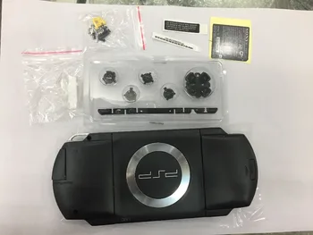 

Black shell case for PSP1000 PSP 1000 console housing cover with full buttons