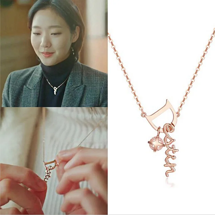 

Goblin: The Lonely and Great God Korean Pendant Necklace Cat S925 Cos gift