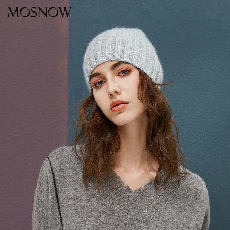 

2019 New Brand Classic Design Beanies For Women Wool Knitted Hat Female Winter Skully Hat Autumn Simple Ladies Skullies Beanies