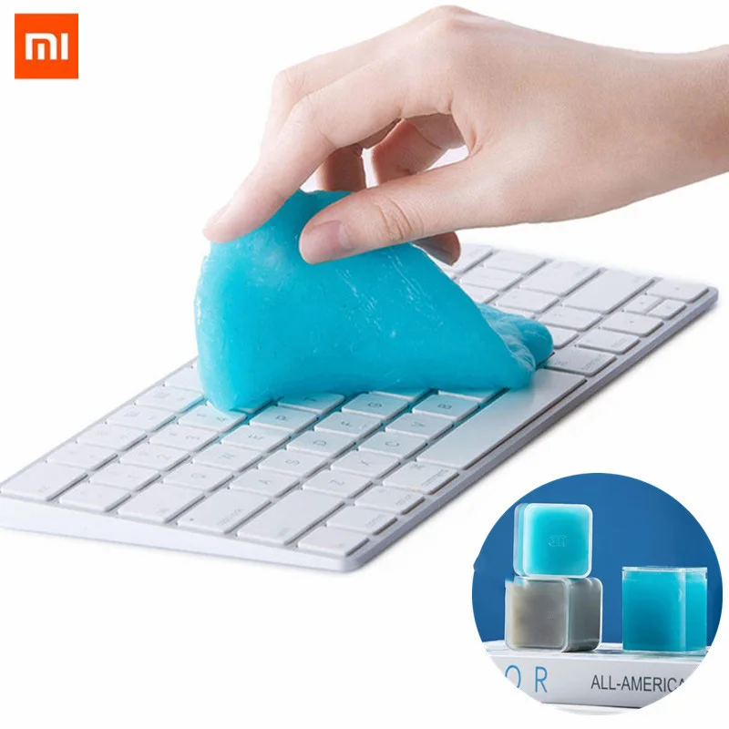 

Xiaomi Clean-n-Fresh Sillicone Clean Glue Magic Washing Mud Tool Dust Computer Keyboard Car Cleaning Rubber Antibacterial Gel