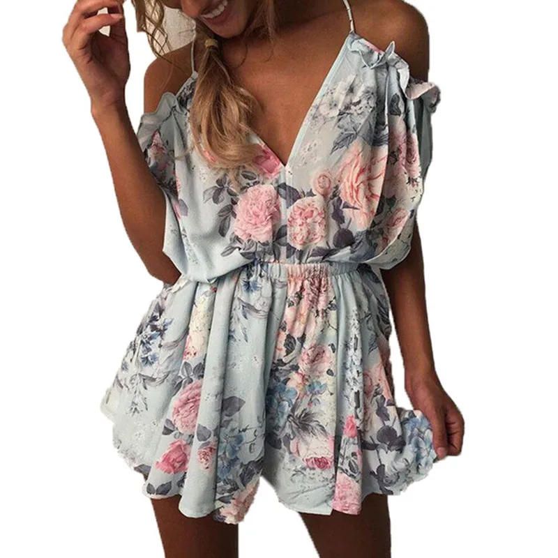 

Fashion Bodysuit Rompers Women Summer Jumpsuit Hot Playsuit Clothes Macacao Feminino Overalls Casual Female Tops Body Feminino
