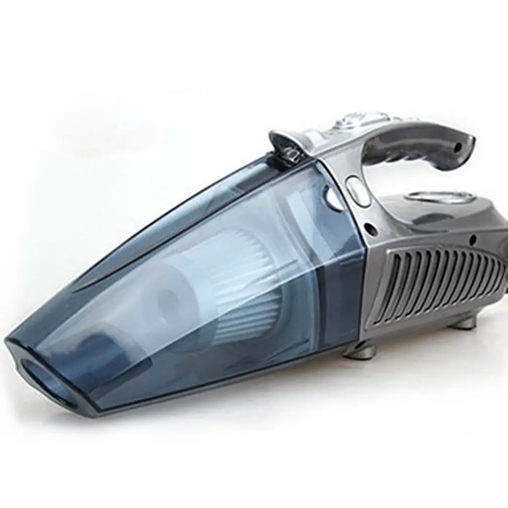 Новые 4-в-1 ручной автомобильный пылесос робот-пылесос Авто влажные/сухие Автомобиль Вакуумный высокого Мощность автомобильный насос светодиодный для освещения