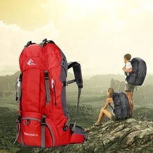 Waterproof Large 60L Travel backpack Rain Cover Bag Climbing Mountain Backpack For Sport Outdoor Camp Equipment Hike Bike Bags Waterproof Large 60L Travel backpack Rain Cover Bag Climbing Mountain Backpack For Sport Outdoor Camp Equipment Hike Bike Bags