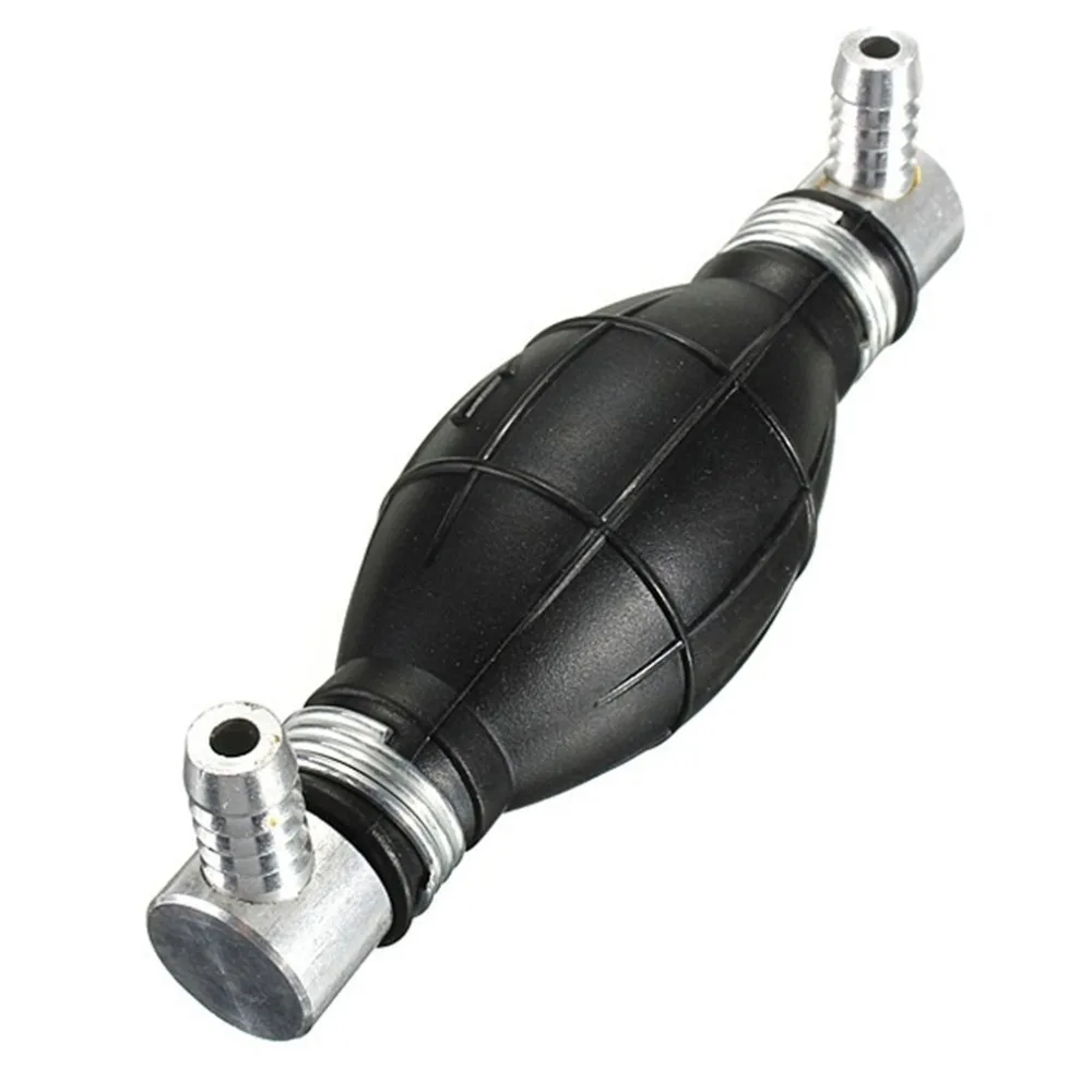6/8/10/12mm Black Rubber Fuel Transfer Vacuum Fuel Line Hand Primer