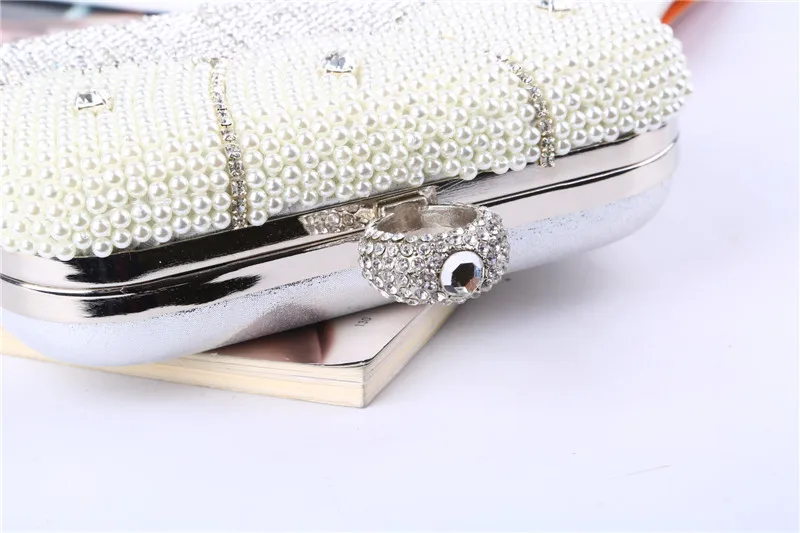 Вечерняя сумочка; BS010 Организатор кошелек дамы бриллиантами застежка со стразами кольцо элегантные сумки вечерние свадебные сумки-клатчи