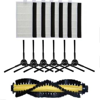 

1 Main Brush+6 HEPA dust Filter +6 Sponge +6 Side Brush for ILIFE A40 Robot Vacuum Cleaner Parts chuwi ilife a4 X432 X451