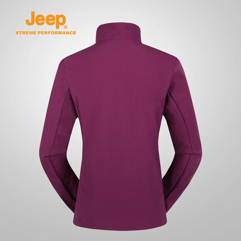 Jeep Spring Autumn Woman Outdoor Camping Jackets Hiking Waterproof