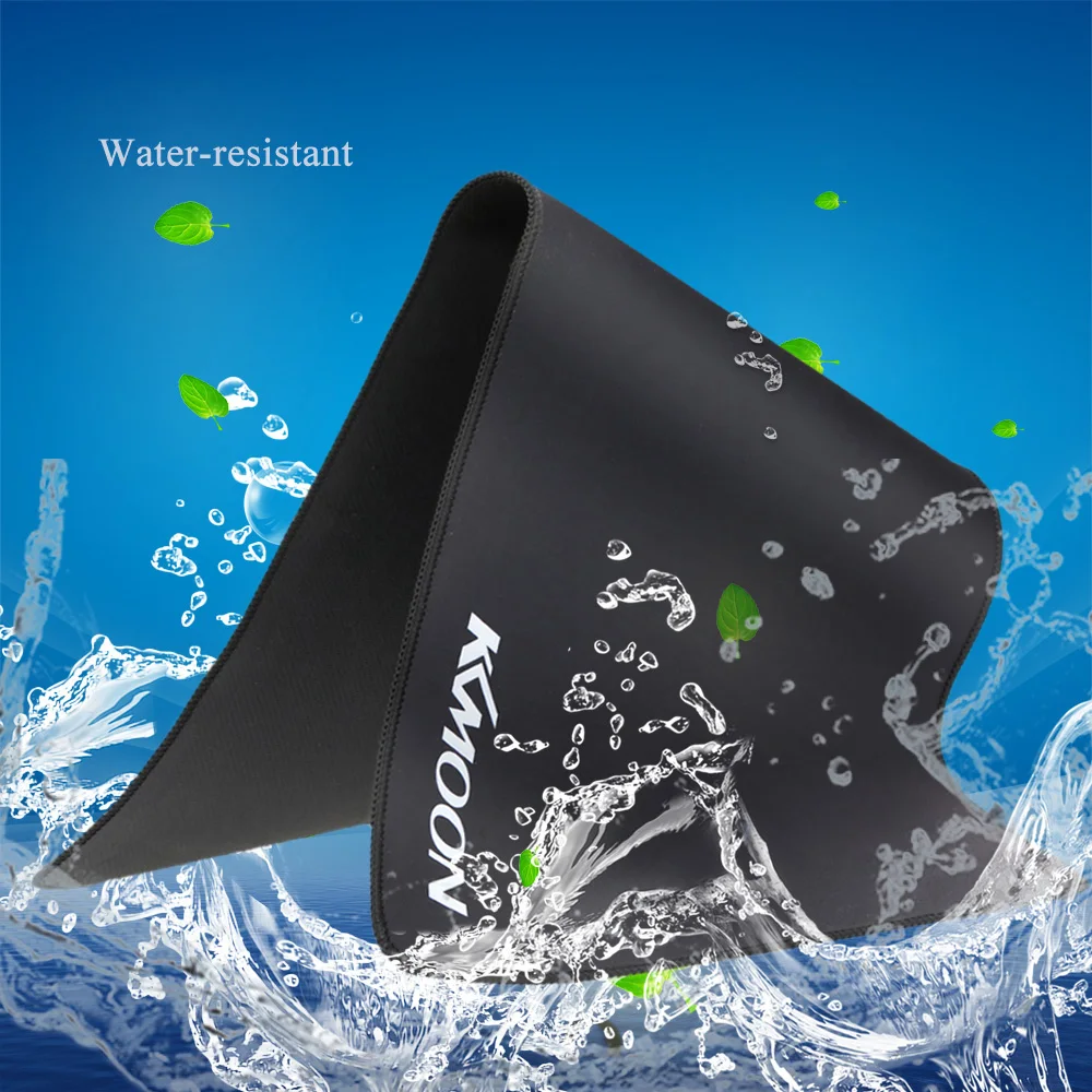  KKMOON Large Size mousepad Gaming mouse pad Plain Extended Waterproof Anti-slip Natural Rubber Desk