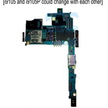 1 шт. используется оригинальная Рабочая материнская плата для samsung Galaxy S2 i9105 Plus i9105P