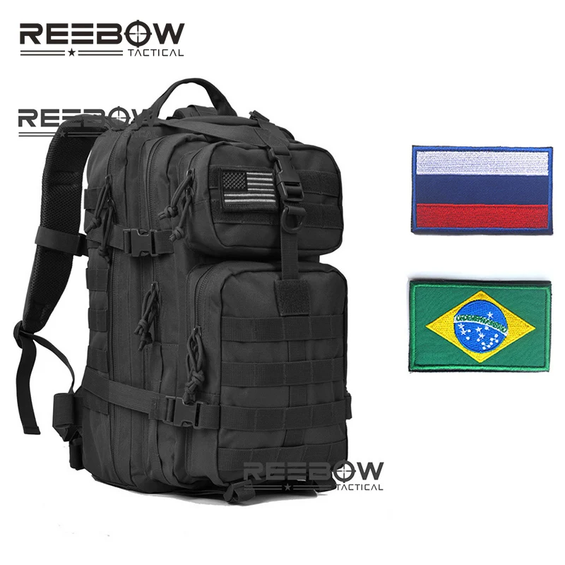 Online REEBOW mochilas senderismo Aire Libre táctico para militar 3D caza pesca Camping Trekking mochila