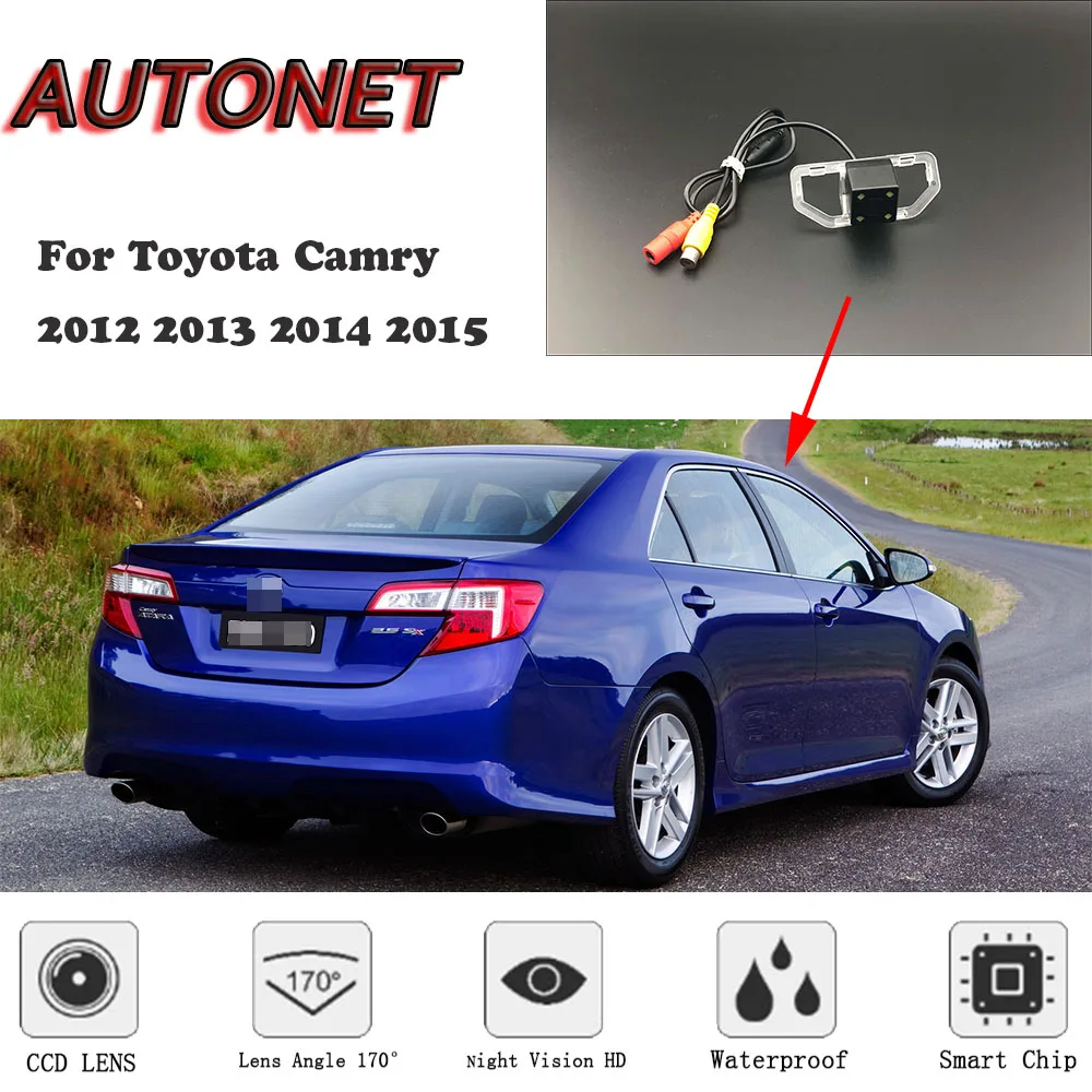 HD Night Vision Backup Rear View camera For Toyota Camry 2012