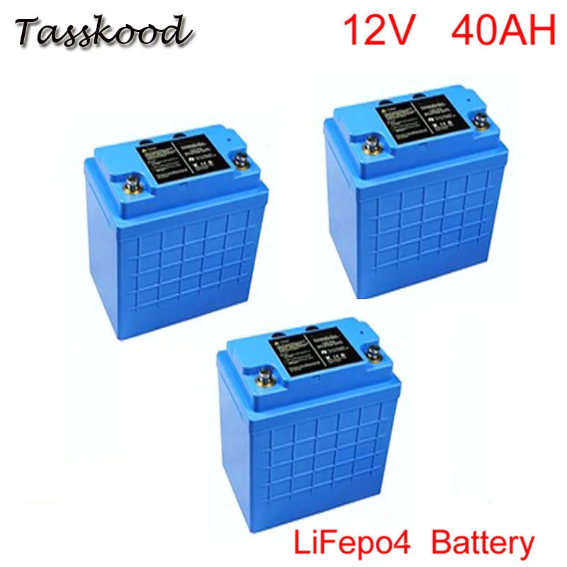 

LiFePO4 Type and 12.8V Nominal Voltage 12v 40ah lifepo4 battery pack solar/wind energy storage