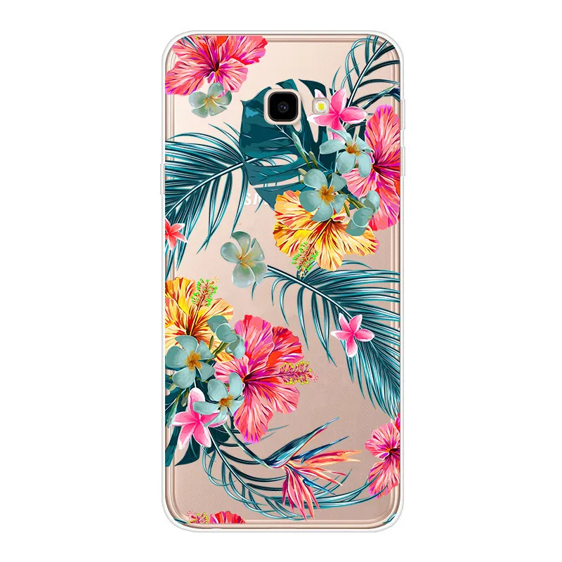 ل كوكه سامسونج غالاكسي J4 زائد حالة على لسامسونج غالاكسي J4 رئيس J4Plus 2018 Fundas الرجعية زهرة واضح لينة غطاء سيليكون ل كوكه سامسونج غالاكسي J4 زائد حالة على لسامسونج غالاكسي J4 رئيس J4Plus 2018 Fundas الرجعية زهرة واضح لينة غطاء سيليكون