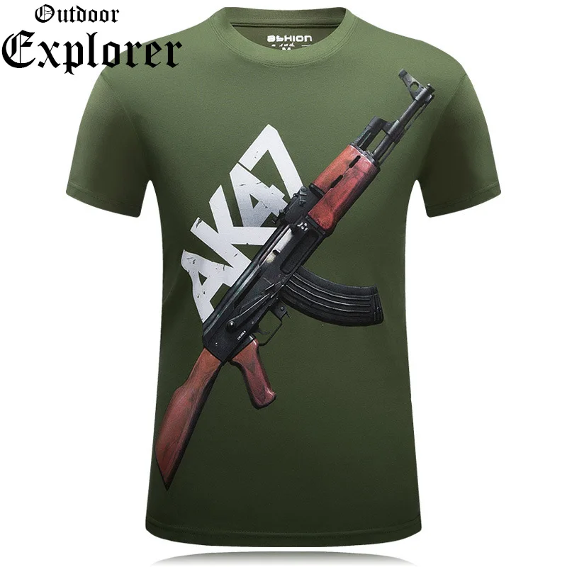 

men 3d t shirt military csgo t-shirts Soldiers print tees army short sleeve cotton tops casual shirt 3D fashion summer
