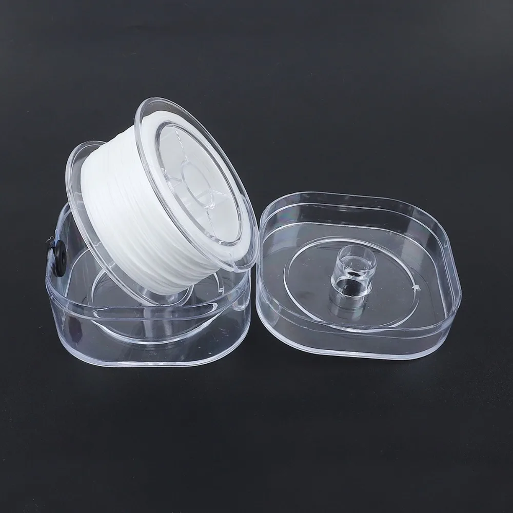 

200m DIY Crystal Beading Stretch Elastic Thread Cord with Box Transparent Clear Round Beading Wire/Cord/String Jewelry Making
