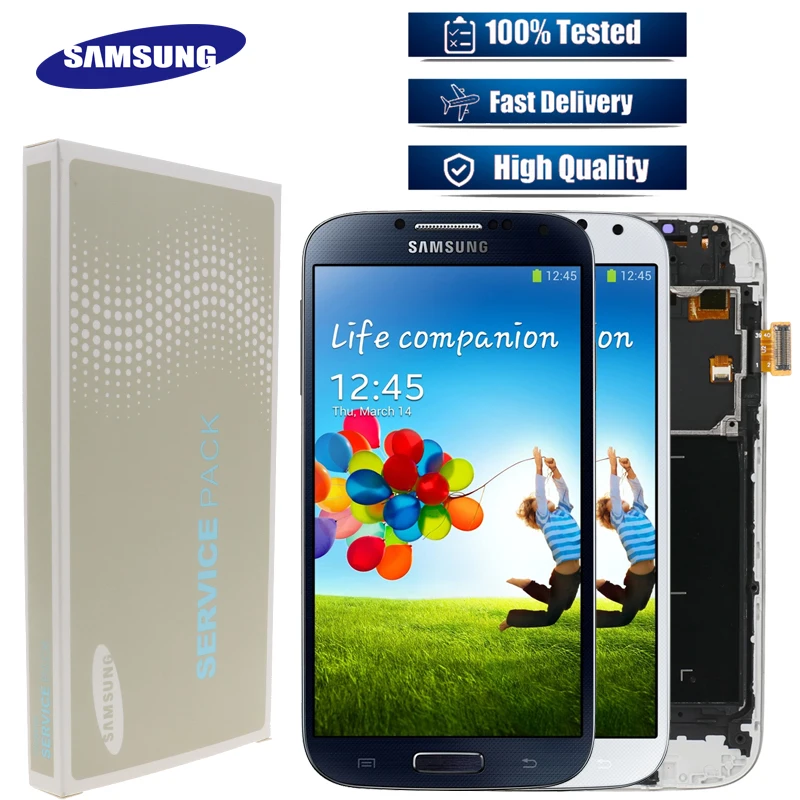 Для samsung S4 I9505 lcd I9500 i9505 lcd для samsung S4 i9506 i337 i9515 i959 lcd экран сенсорный дигитайзер сборка протестирован