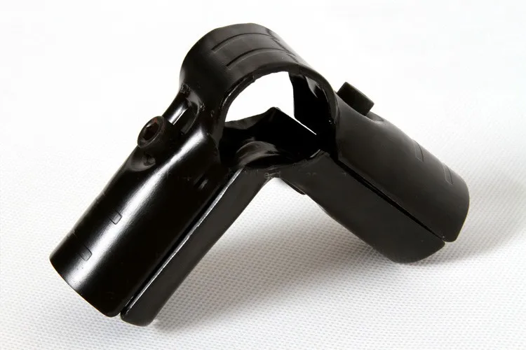 Круглые фитинги для труб черные 28 мм тройник соединитель труб 8 шт