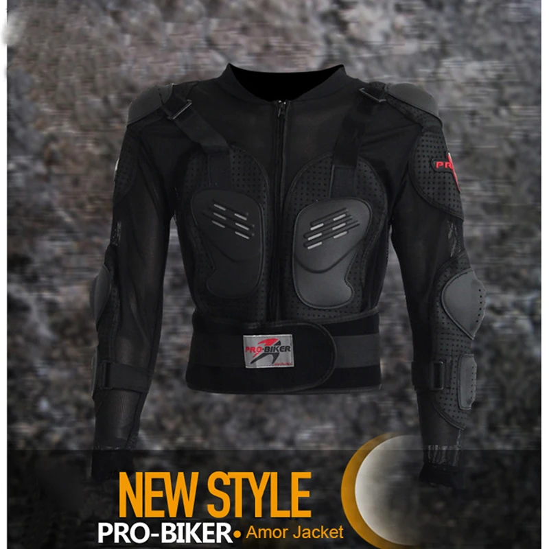 PRO BIKER мотоциклетная бронированная Куртка Мото гоночные передачи бронежилет для