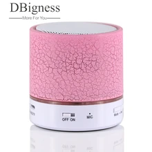Dbigness Bluetooth динамик портативная мини беспроводная "аltavoz" USB динамик музыкальный резонирующий корпус сабвуфера с микрофоном Caixa De Som TF карта