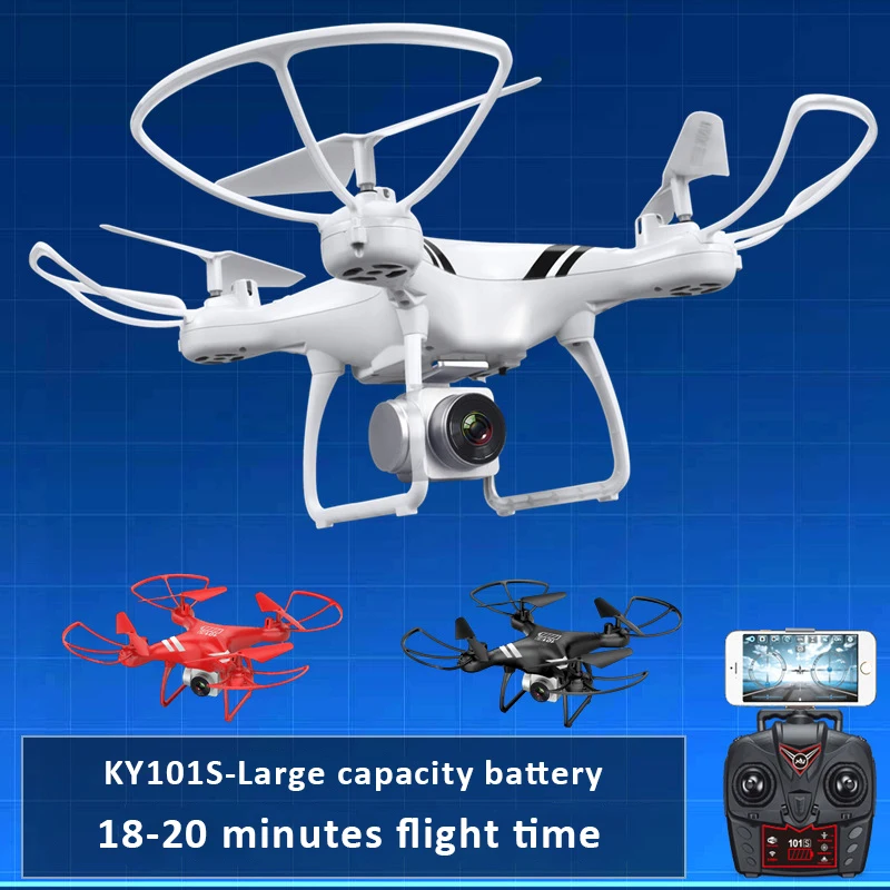 

RC Camera Drone Wifi FPV Mini Remote Control Helicopter With 0.3Mp HD Camera Altitude Hold Optical Flow Headless RC Quadcopter