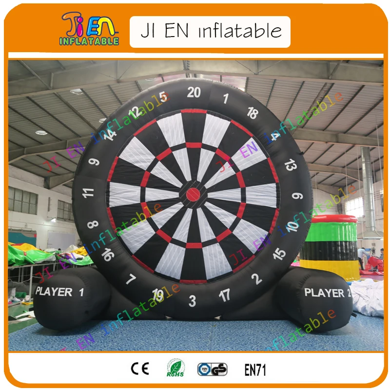 

Free shipping! 4m/13ft or 5m high giant inflatable foot dart, funny big Inflatable Soccer Darts, Inflatable Football Darts Games