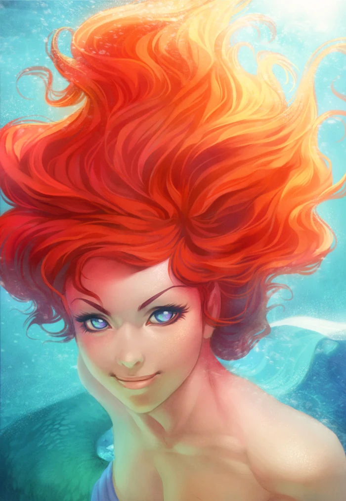 NEW DIY Diamond Painting Happy mermaid Hand Mosaic Made of Square 5D Embroidery Icon Set For decor painting F194 | Дом и сад