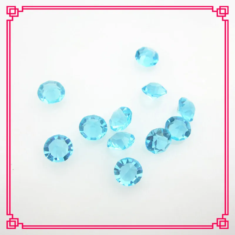 

Hot Selling 100pcs Skyblue March Birthstone Crystal Floating Charms Living Glass Memory Lockets Pendants DIY Jewelry Charm