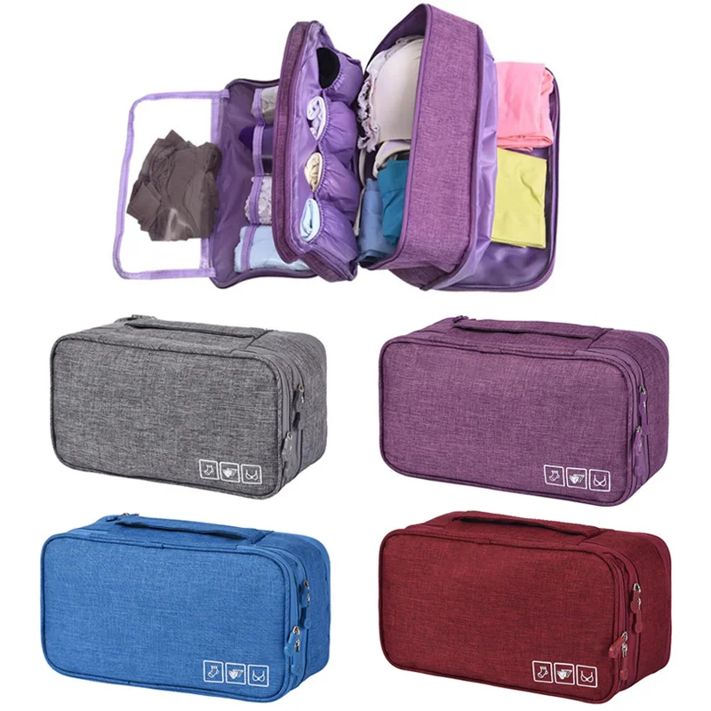 

Large Capacity Underwear Travel Bags Luggage Suitcase Organizer for Bra Socks Organizer Cable Bag Women Travel Toiletry Wash Bag