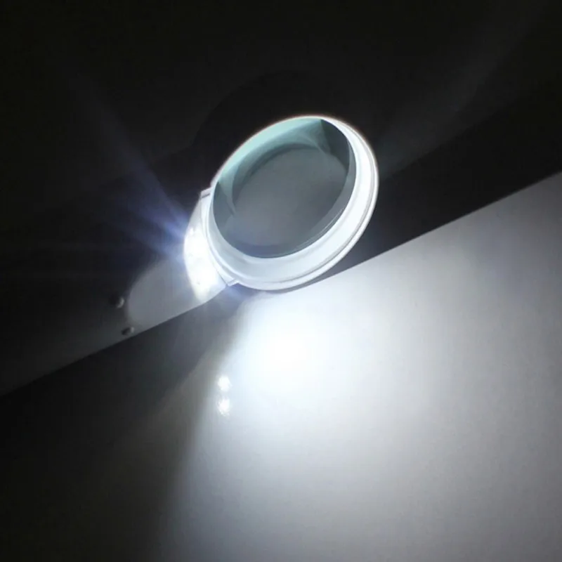 

Handheld Illuminated Magnifier Reading Support 15X Magnification LED Lens Magnifiers 2019 New