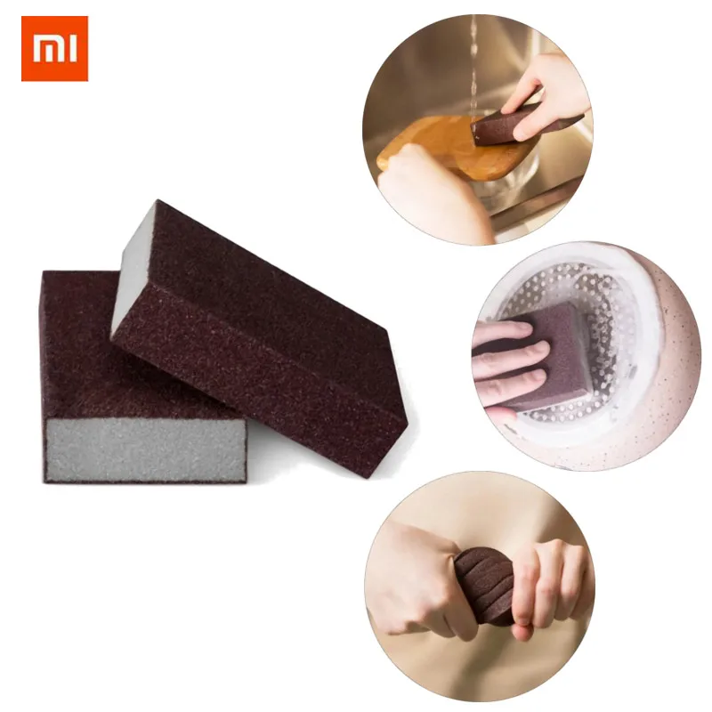Xiaomi Jiezhi Эмери губка волшебная тереть кухонные принадлежности ржавчина