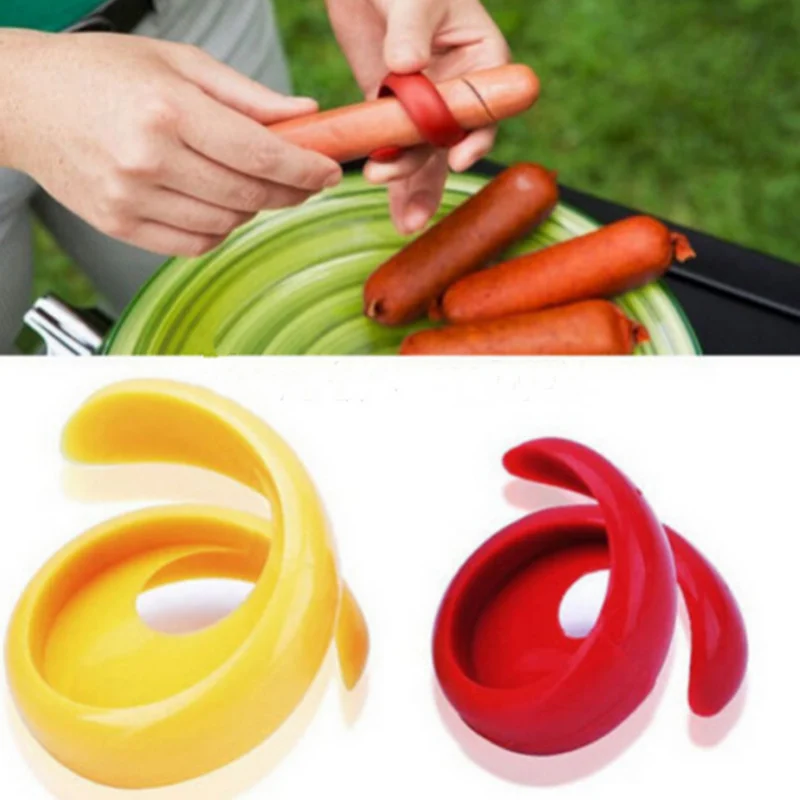 

1set S / L Manual Fancy Sausage Cutter Spiral Barbecue Hot Dogs Cutter Slicer kitchen Cutting Tools,Free shipping.