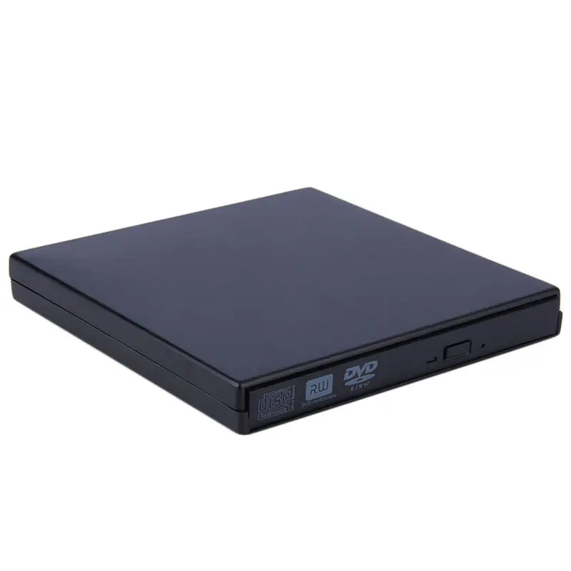 Ультра тонкий внешний чехол USB2.0 DVD CD DVD-Rom SATA для ноутбука