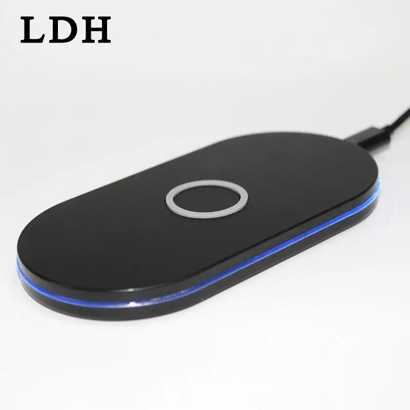 

Portable 3 Coils Qi Wireless Charger for Nexus 5 Samsung Galaxy S6 edge Plus Note 5 Nokia Lumia 930 Charging Pad