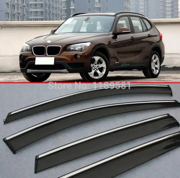 Для BMW X1 2011- оконный ветровой Дефлектор козырек Дождь/Защита от солнца вентиляционное отверстие