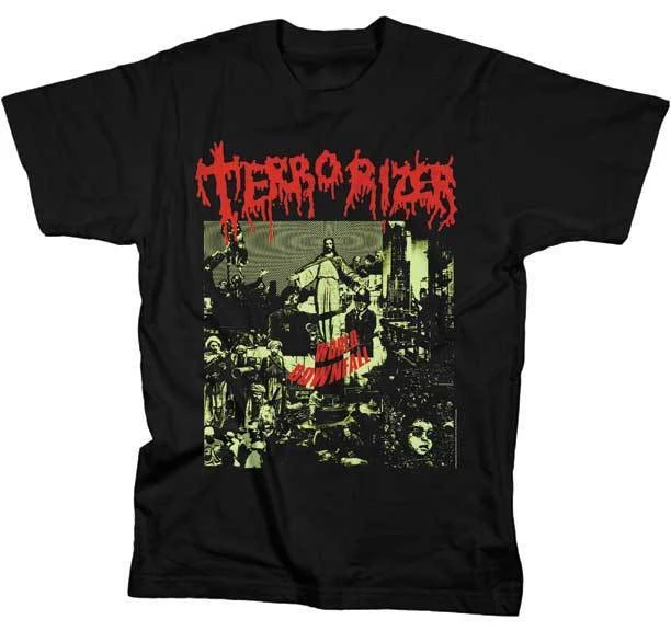 TERRORIZER caída T camisa nueva Oficial T camisa equipaciones futbol réplicas|Camisetas| -