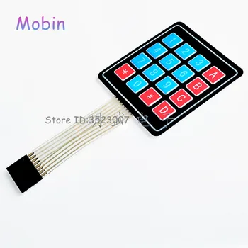 

25pcs/lot 4*4 Matrix Array/Matrix Keyboard 16 Key Membrane Switch Keypad 4X4 Matrix Keyboard best quality Free shipping