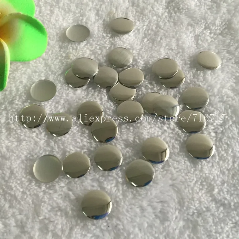 

Round Hot Fix Rhinestuds 5*5mm 200pcs/lot Silver Punk Cone Studs and Spikes DIY iron Rivet For Clothing/shoes star